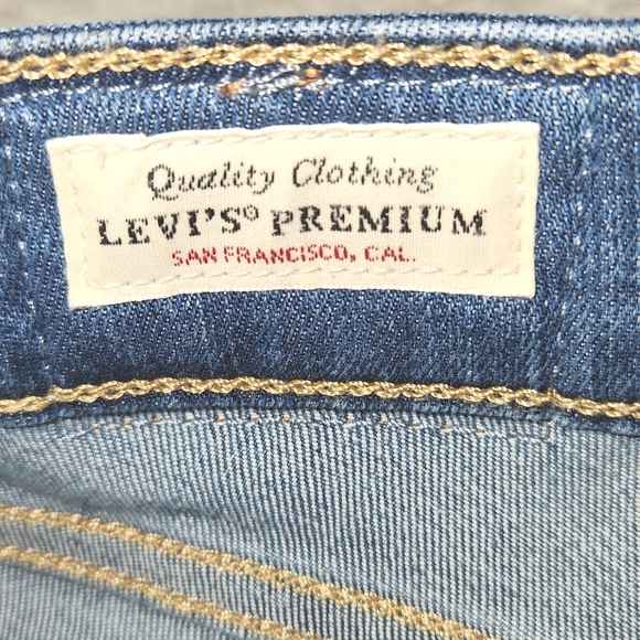 LEVI'S  721 HIGH RISE SKINNY JEANS WOMENS SIZE 25×30 NEW WITH TAGS - Picture 6 of 16